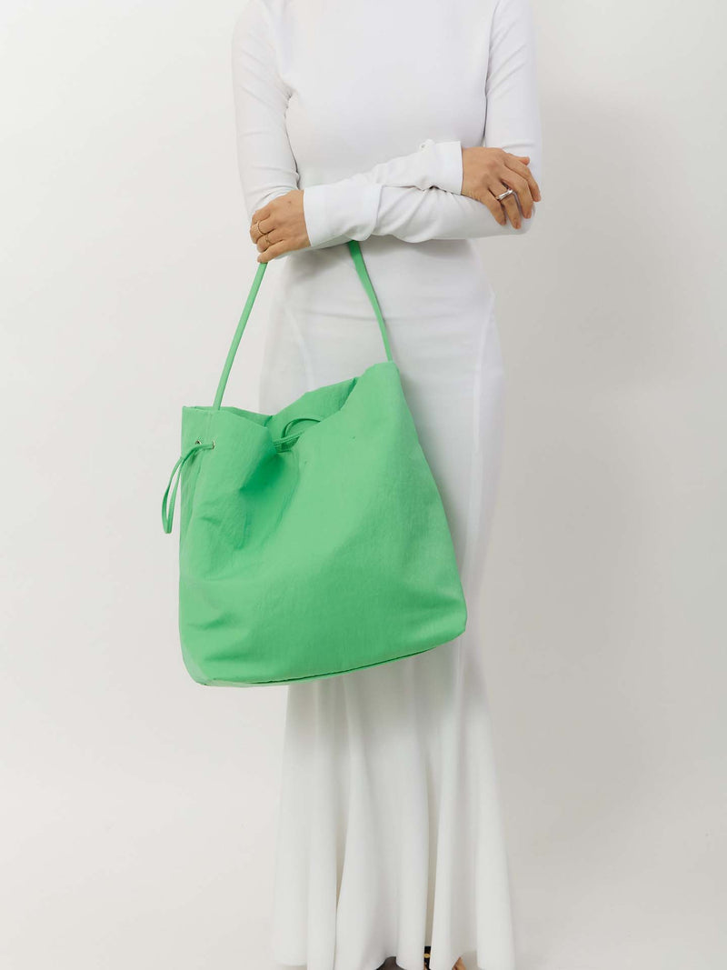 WRAPPING - PALE GREEN (RECYCLED NYLON)