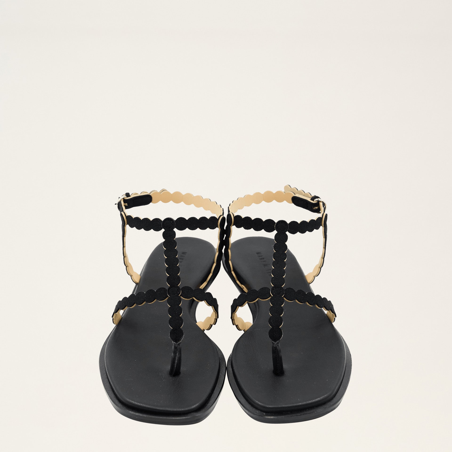 MARY AL TERNA / MOON サンダル ブラック37 23.5センチ MARY AL TERNA / MOON サンダル ブラック37 23.5センチ MOON