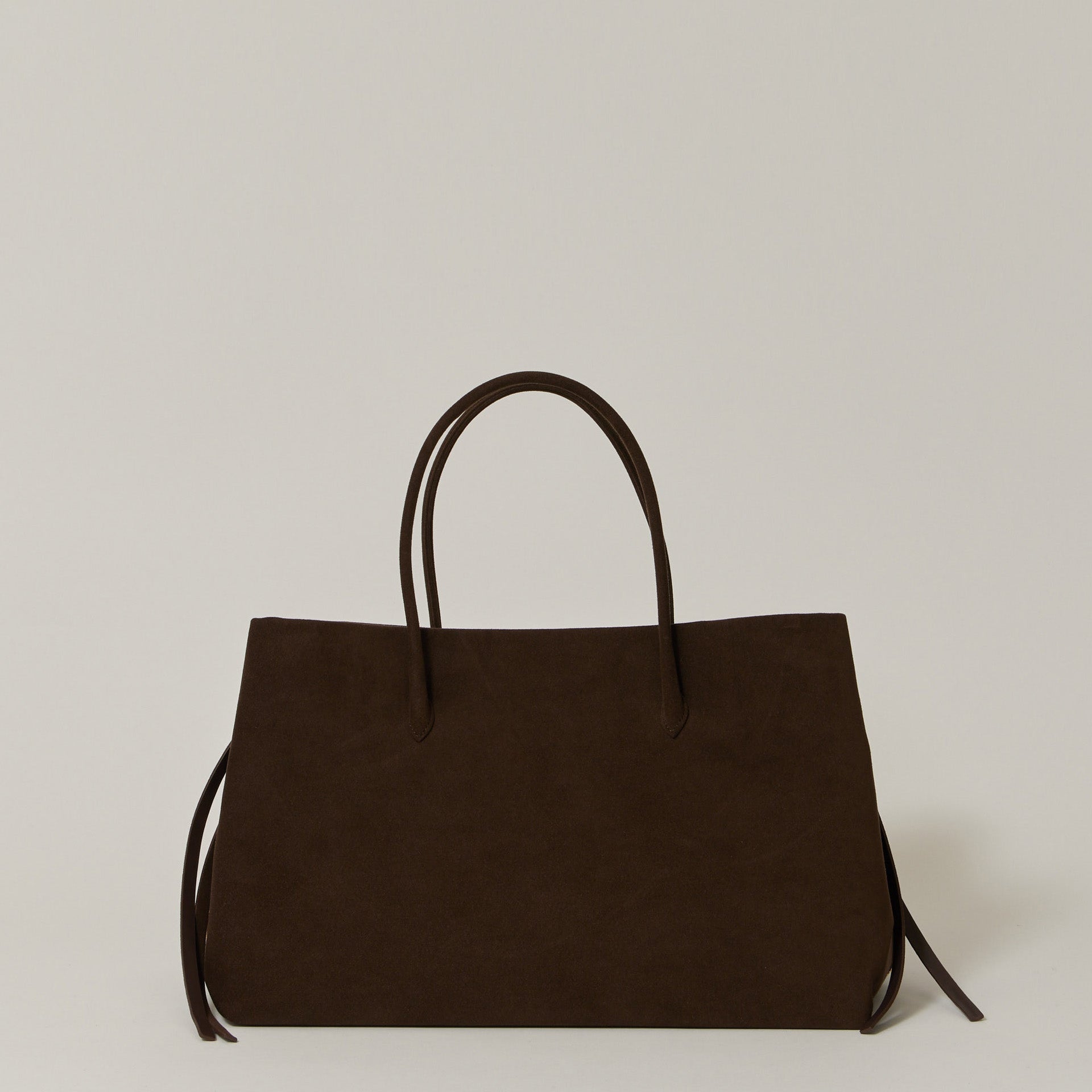 RIKYU - DARK BROWN (MICRO SUEDE) – MARY AL TERNA