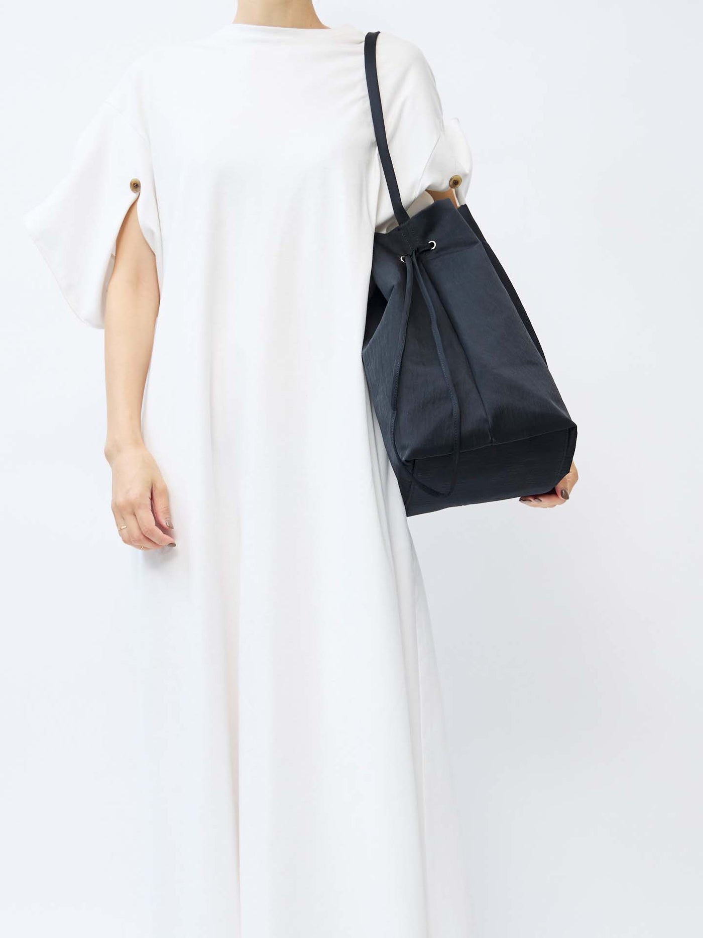 WRAPPING - BLACK (RECYCLED NYLON) – MARY AL TERNA