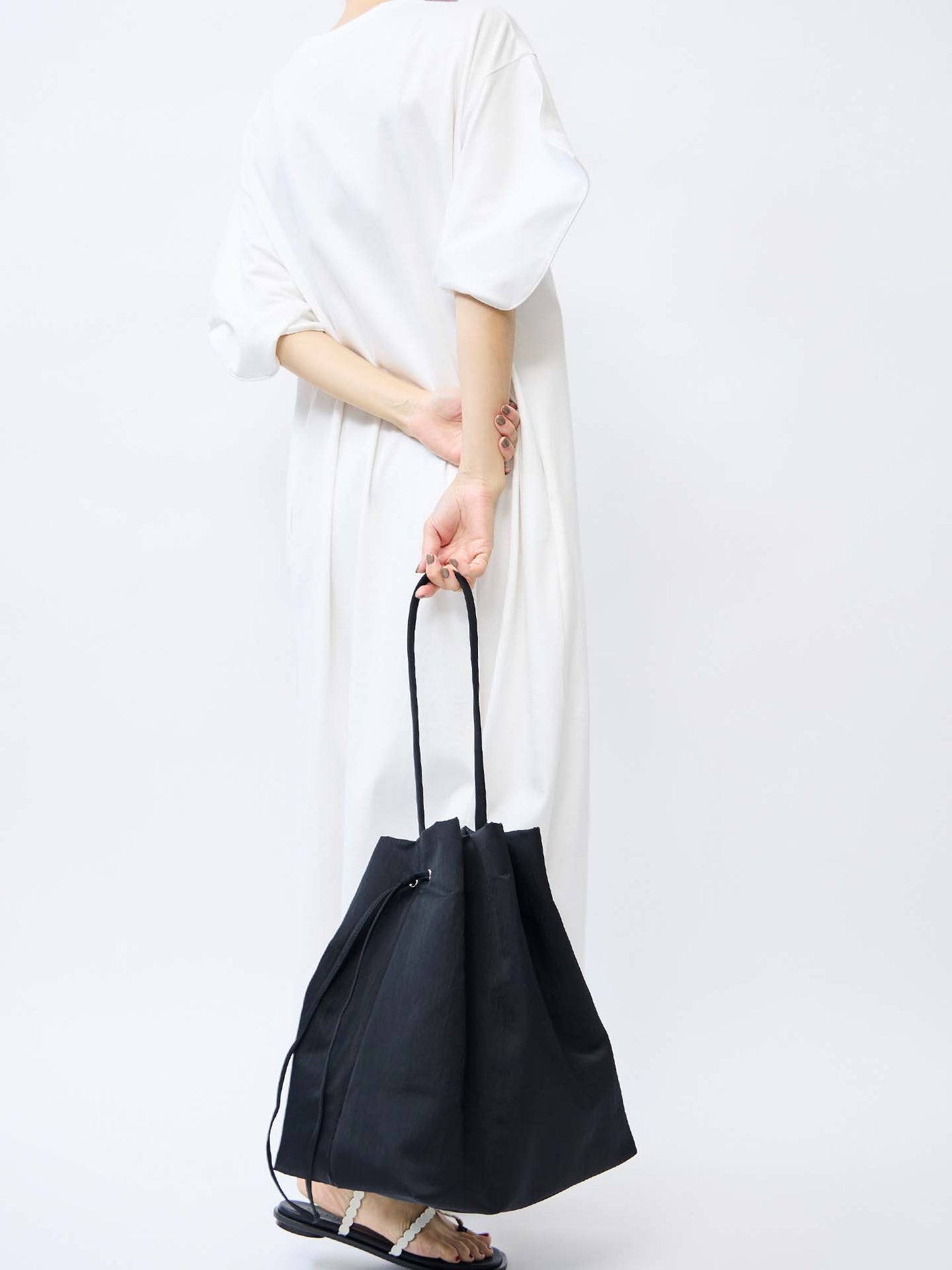 WRAPPING - BLACK (RECYCLED NYLON) – MARY AL TERNA