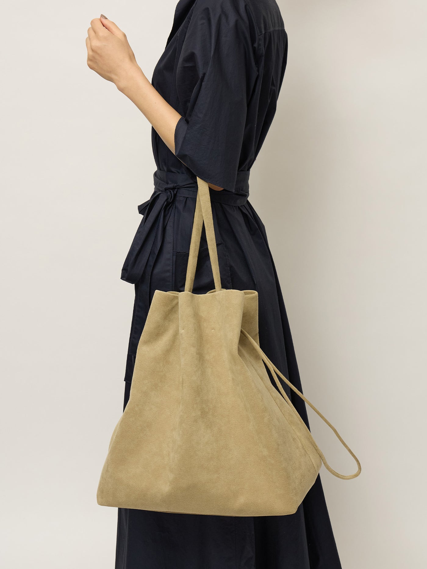 WRAPPING - SAND (MICRO SUEDE) – MARY AL TERNA