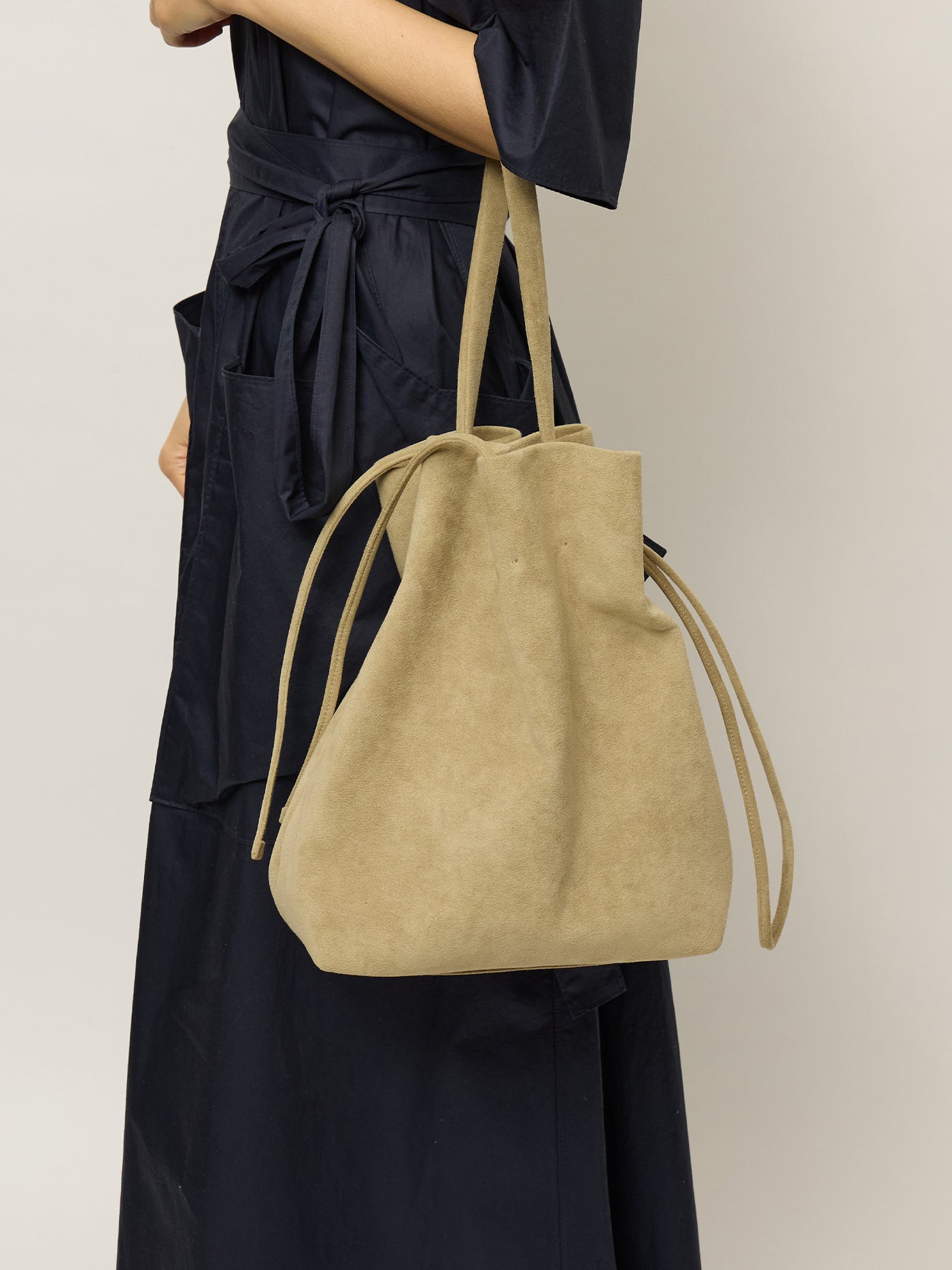 WRAPPING - SAND (MICRO SUEDE) – MARY AL TERNA