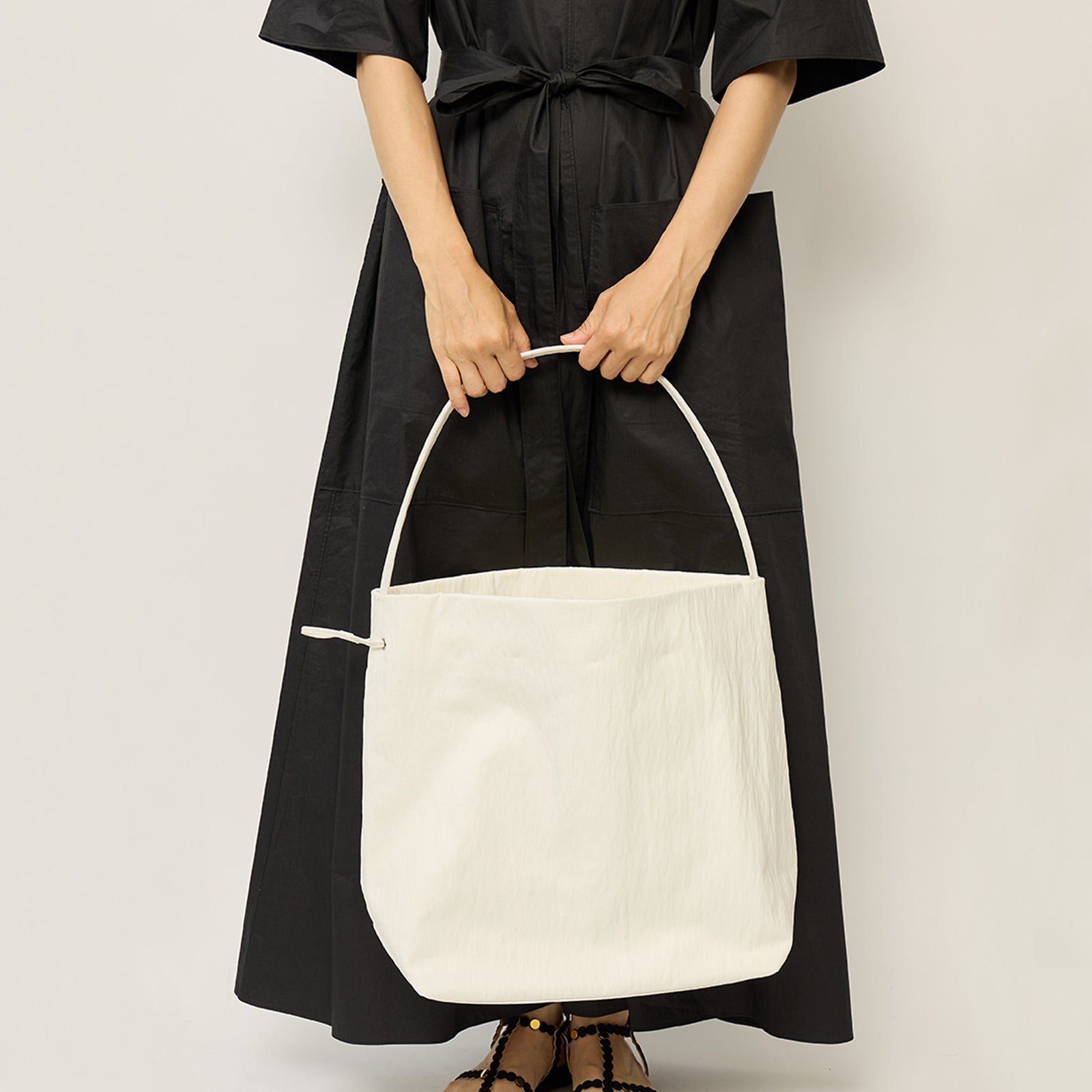 WRAPPING - WHITE (RECYCLED NYLON) – MARY AL TERNA