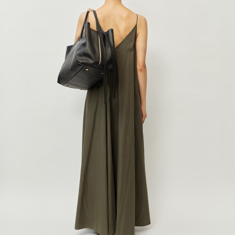 RIKYU - BLACK (SHRINK LEATHER) – MARY AL TERNA