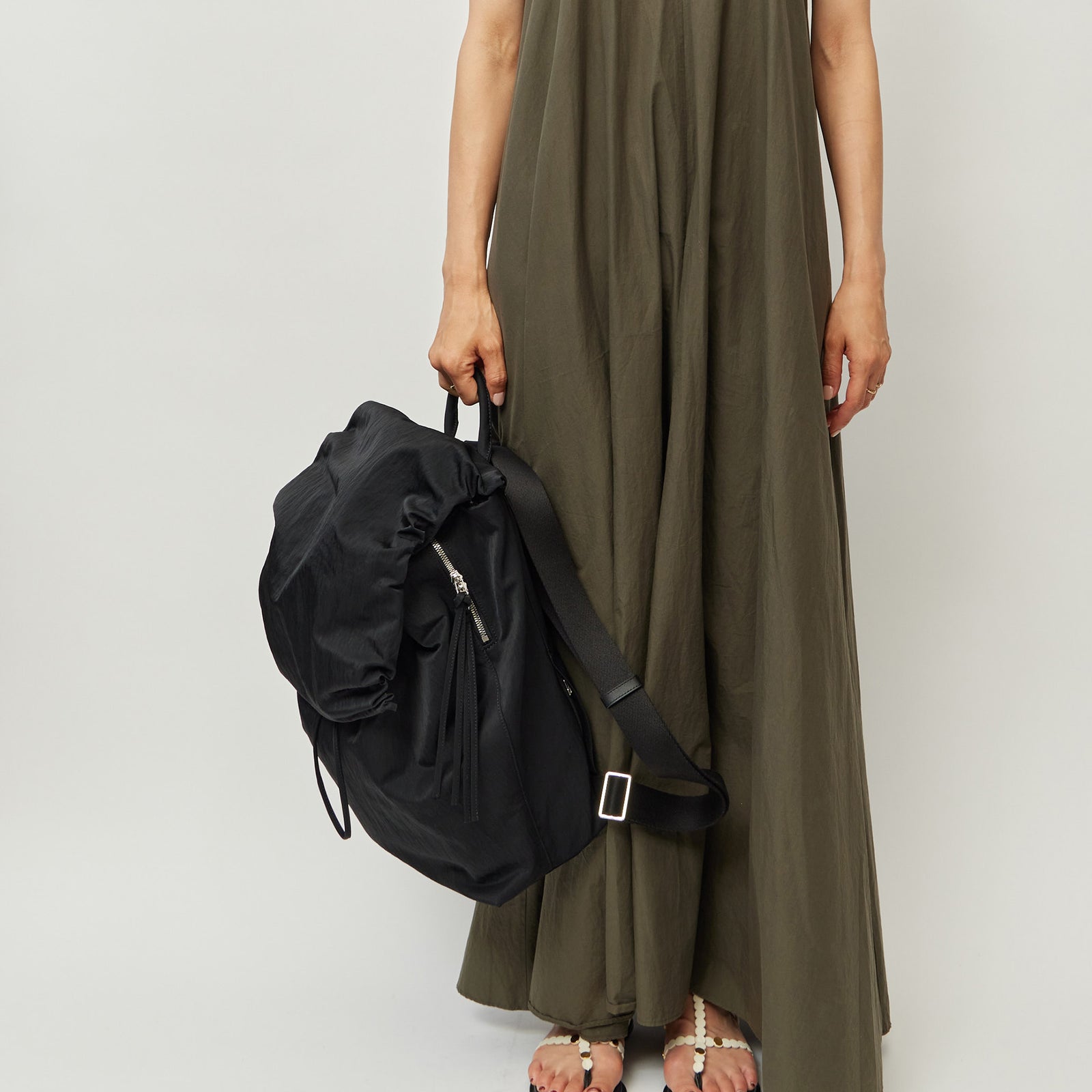 WRING - BLACK (RECYCLED NYLON) – MARY AL TERNA