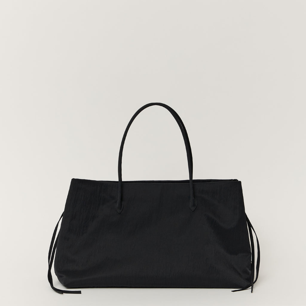 uran＊_＊mcanterbury バッグ 黒 ナイロン RIKYU - BLACK (RECYCLED NYLON) – MARY AL TERNA