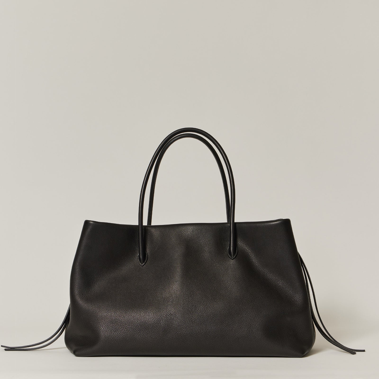 RIKYU - BLACK (SHRINK LEATHER) – MARY AL TERNA