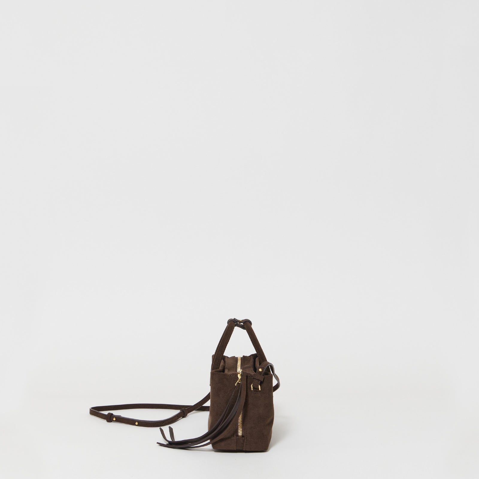 RIKYU - DARK BROWN (MICRO SUEDE) – MARY AL TERNA