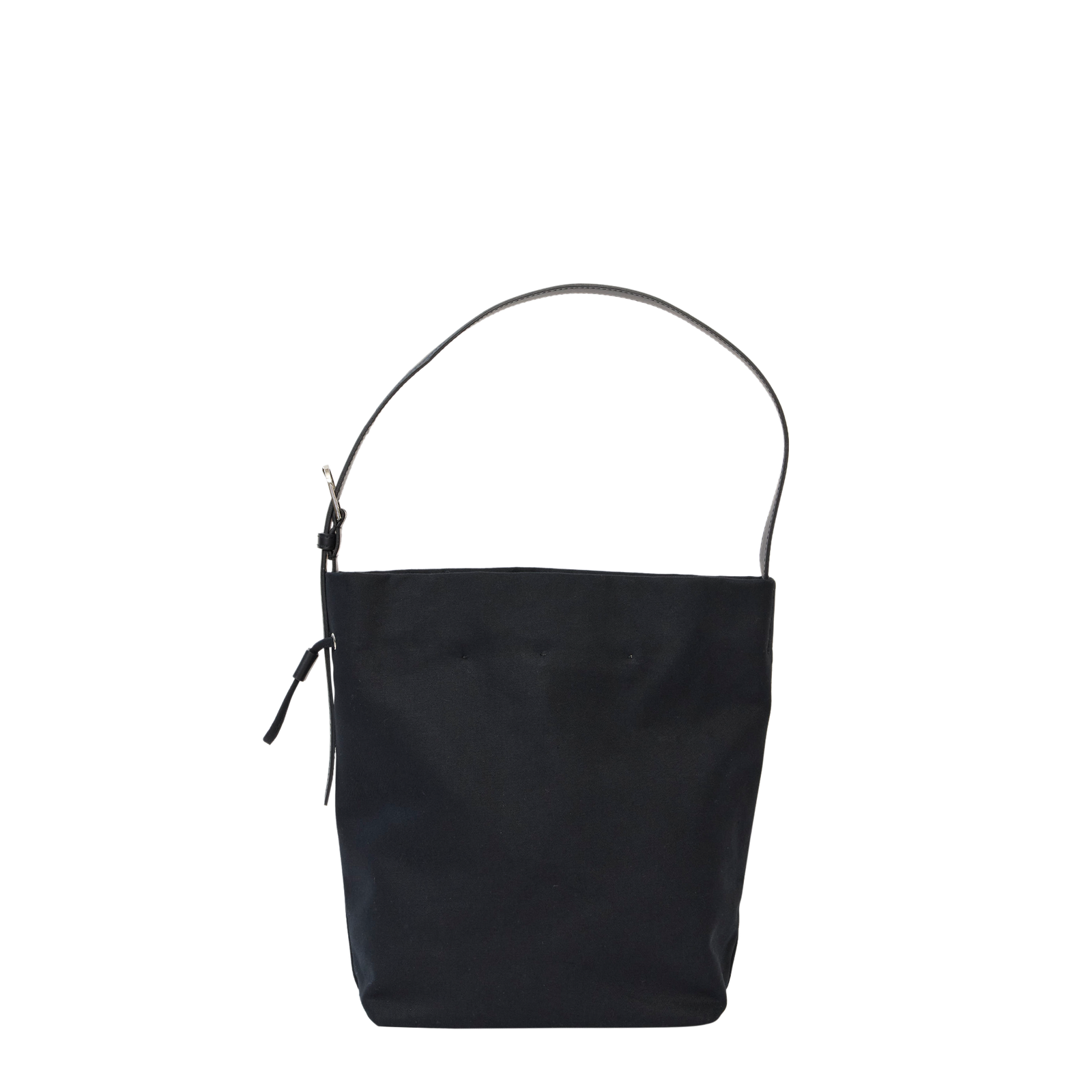 WRAPPING - BLACK (COTTON×LEATHER) – MARY AL TERNA