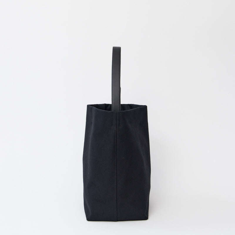 WRAPPING - BLACK (COTTON×LEATHER) – MARY AL TERNA