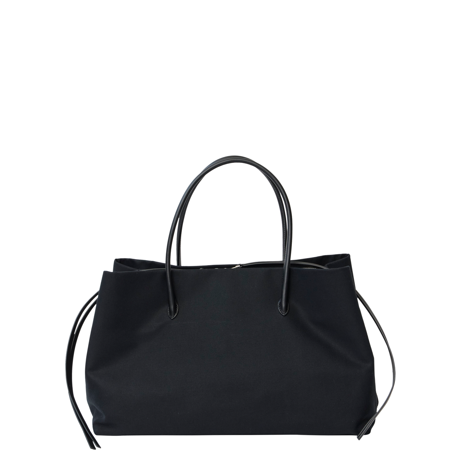 RIKYU - BLACK (COTTON×LEATHER) – MARY AL TERNA